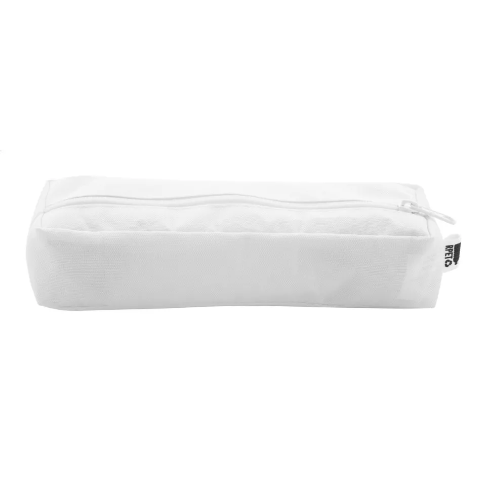 Bloppy white  custom RPET pen case 