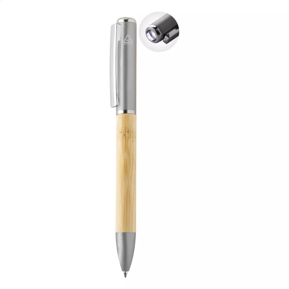 Penboo argenté  Stylo bille 