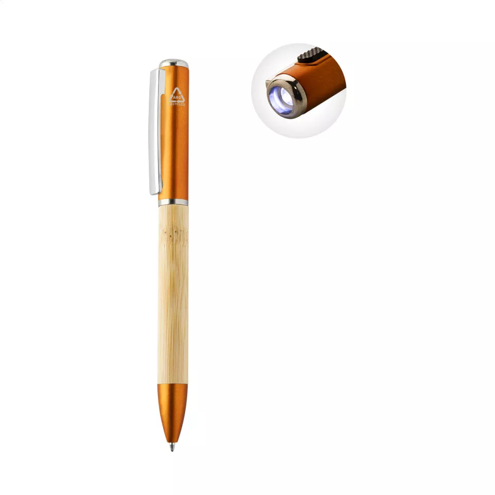 Penboo orange  ballpoint pen 