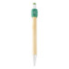 Sponner green natural spinner ballpoint pen 