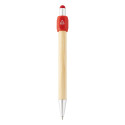 Sponner rouge naturelle Stylo bille spinner 