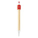 Sponner rood natuurlijk Spinner balpen 