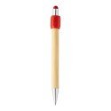 Sponner rood natuurlijk Spinner balpen 