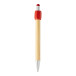 Sponner rouge naturelle Stylo bille spinner 