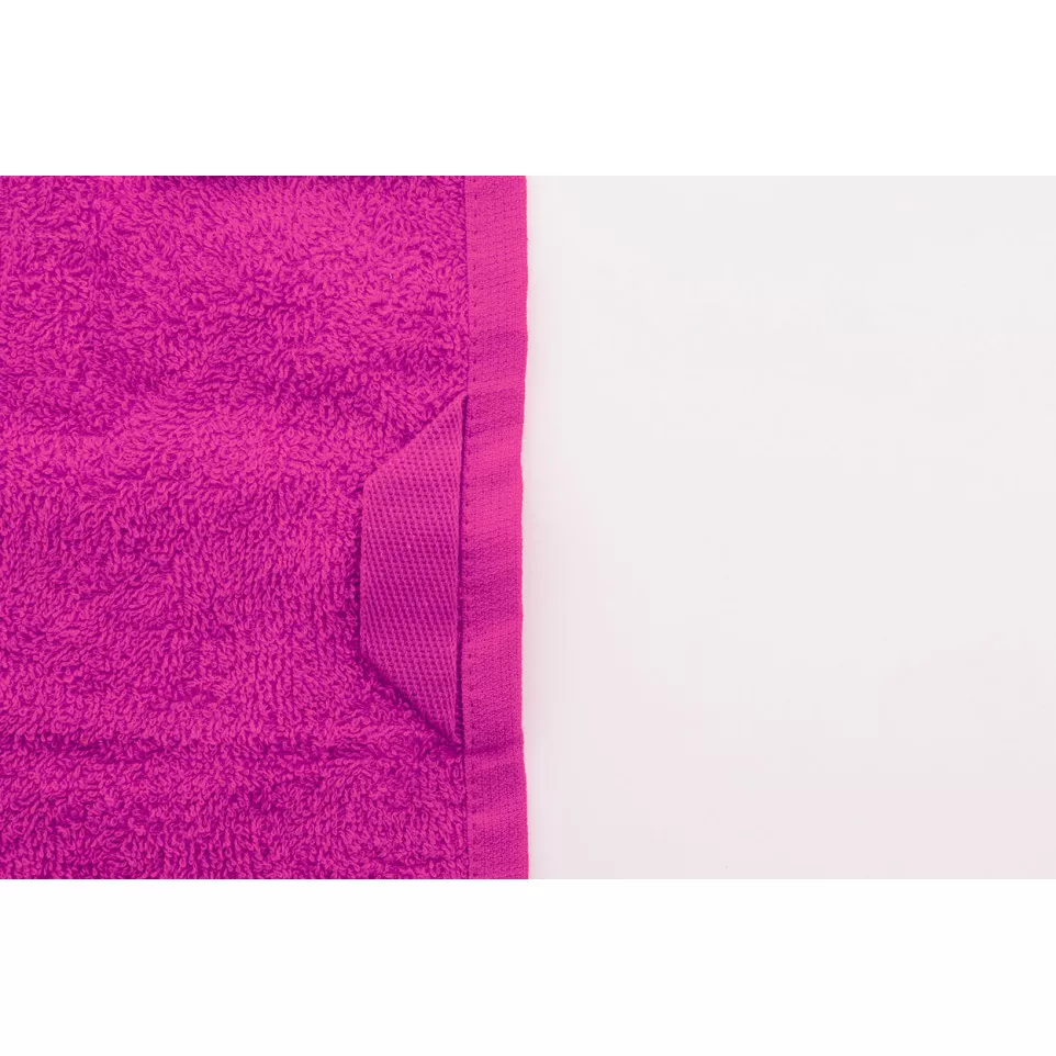 Terry L fuchsia  Katoenen badstof...