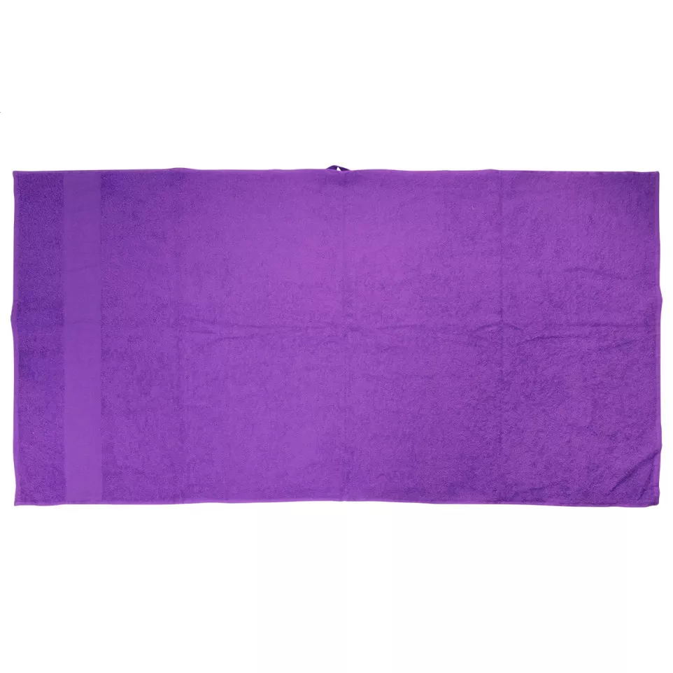 Terry L violet  Serviette 70x140cm 