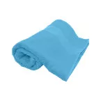 Terry L licht blauw  Katoenen badstof handdoek - 70×140 cm 