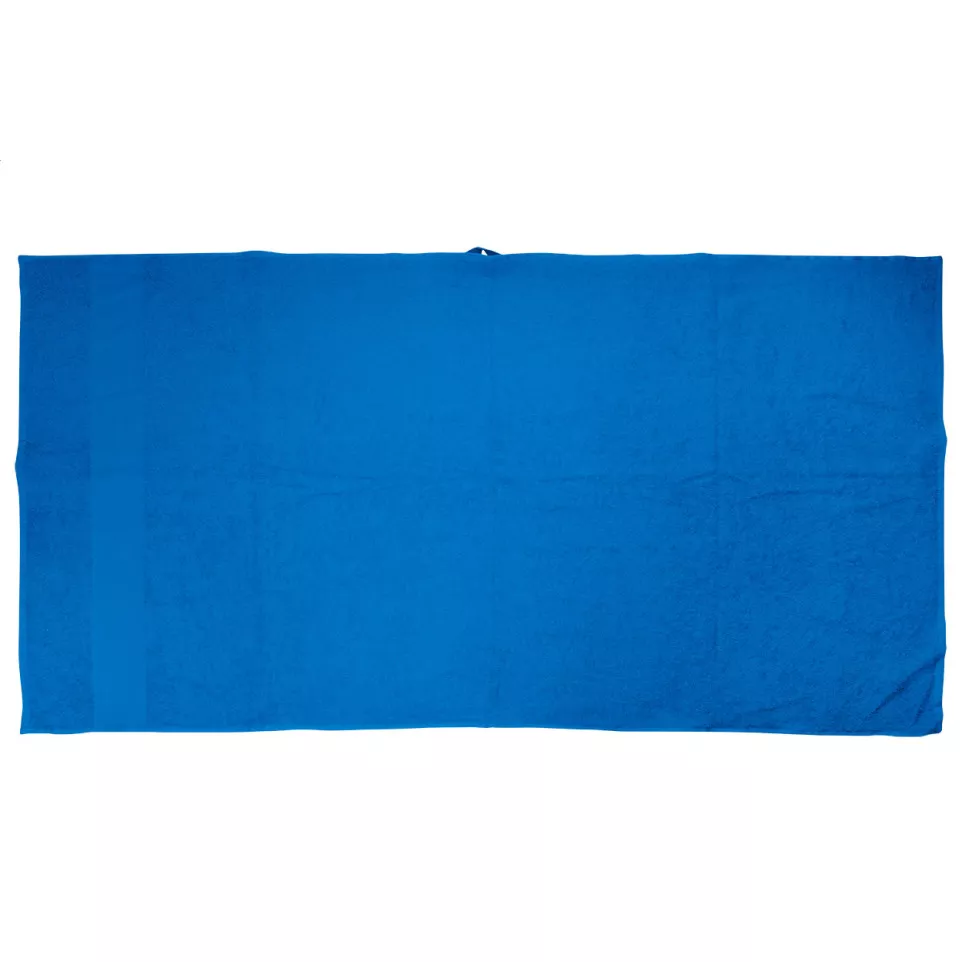 Terry L blue  cotton terry towel -...
