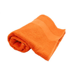 Terry L oranje  Katoenen badstof handdoek - 70×140 cm 