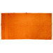 Terry L orange  cotton terry towel - 70×140 cm 