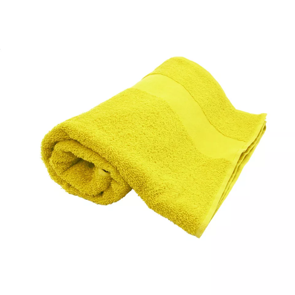 Terry L yellow  cotton terry towel -...