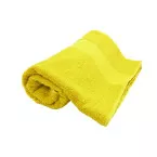 Terry L geel  Katoenen badstof handdoek - 70×140 cm 