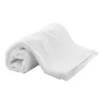Terry L wit  Katoenen badstof handdoek - 70×140 cm 