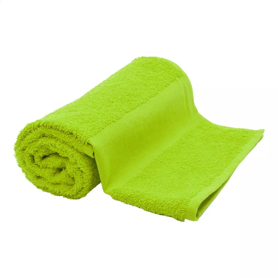 Terry M lime green  cotton terry...