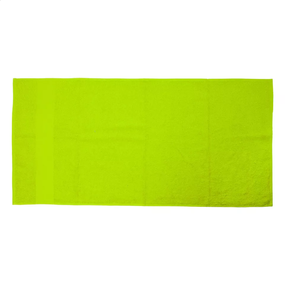 Terry M lime green  cotton terry...