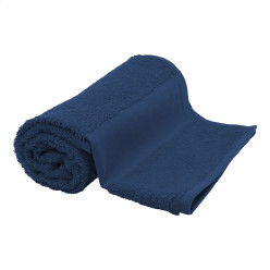 Terry M donker blauw  Katoenen badstof handdoek - 50×100 cm 