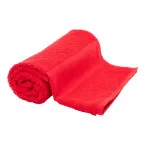 Terry M rouge  Serviette 50x100cm 