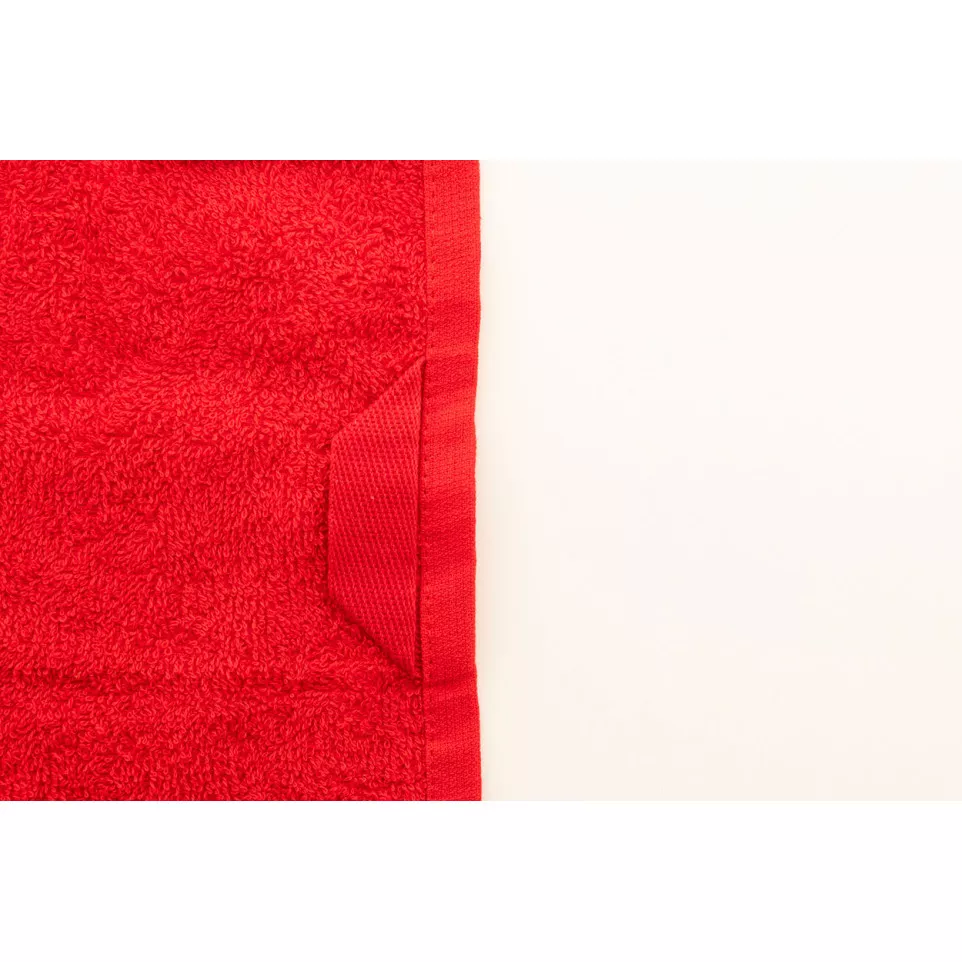 Terry M red  cotton terry towel -...
