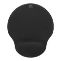 Wrest black  RPET mouse pad 