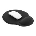 Wrest noir  Tapis souris en RPET 
