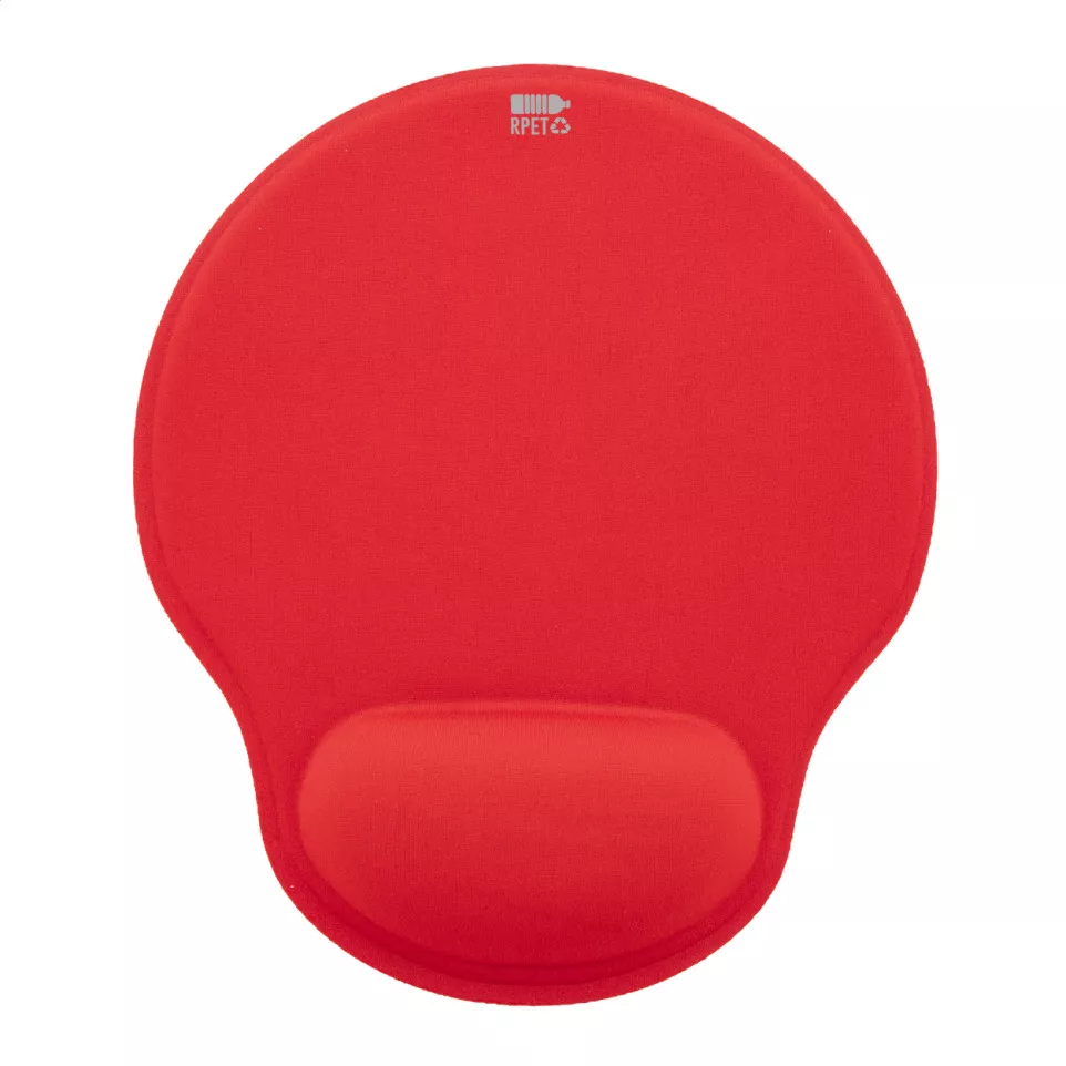 Wrest rouge  Tapis souris en RPET 