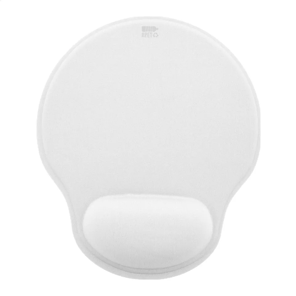 Wrest blanc  Tapis souris en RPET 