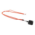 Corphon red  RPET mobile holder lanyard 