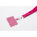 Revent Call pink  RPET mobile holder lanyard 
