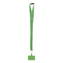 Revent Call green  RPET mobile holder lanyard 