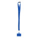 Revent Call blue  RPET mobile holder lanyard 