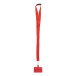 Revent Call red  RPET mobile holder lanyard 