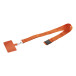 Revent Call orange  RPET mobile holder lanyard 