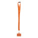 Revent Call orange  RPET mobile holder lanyard 