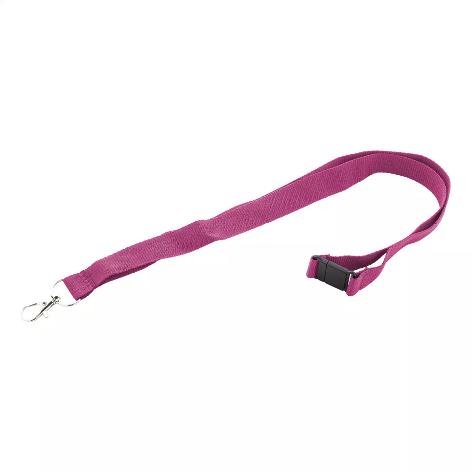 Revent fuchsia  RPET-sleutelkoord 
