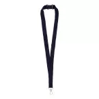 Revent dark blue  RPET lanyard 
