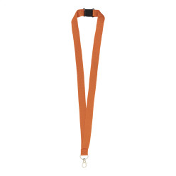 Revent orange  RPET lanyard 