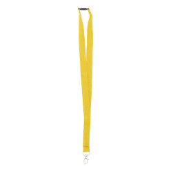Revent yellow  RPET lanyard 