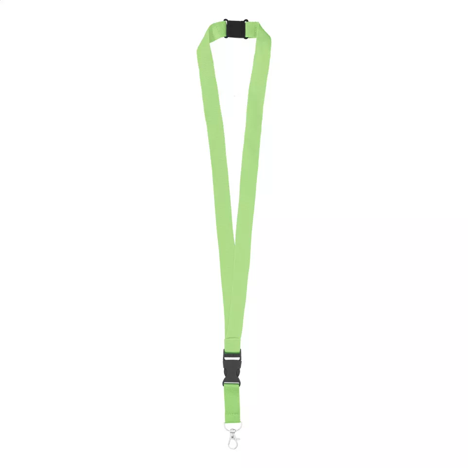 Revent Plus lime green  RPET lanyard 