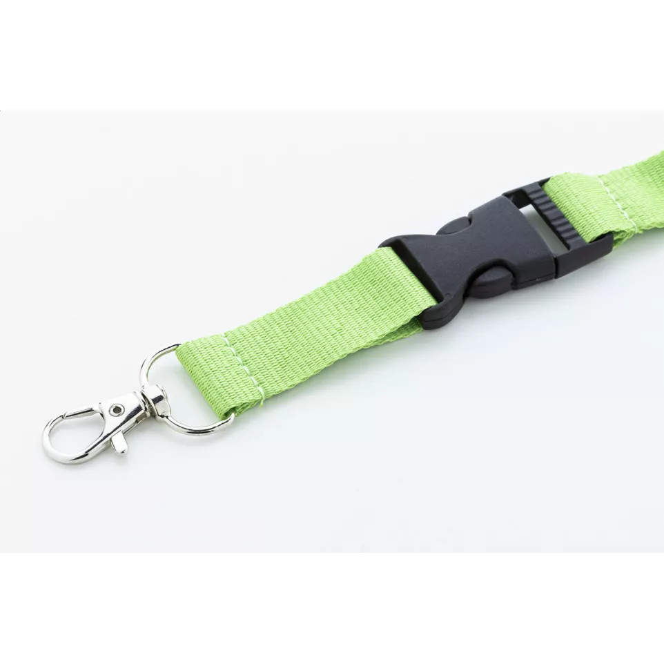 Revent Plus lime green  RPET lanyard 