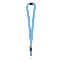 Revent Plus light blue  RPET lanyard 