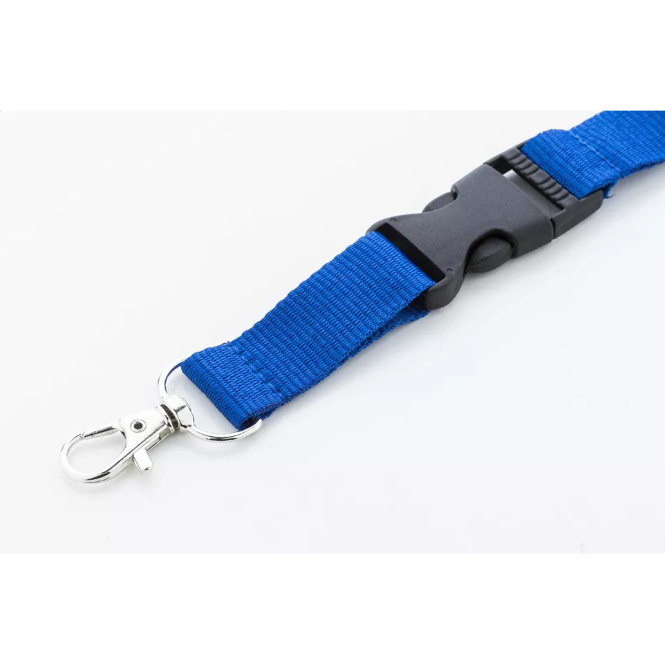 Revent Plus blauw  RPET-sleutelkoord 