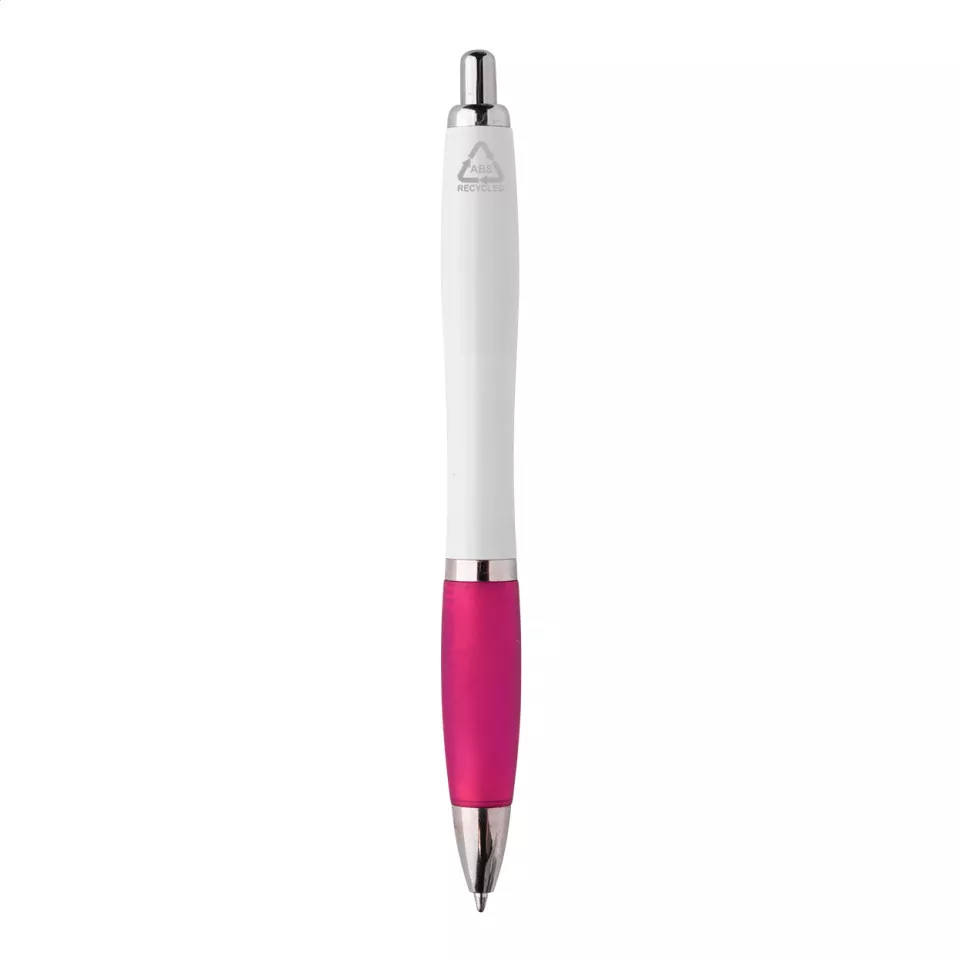 Rewumpy fuchsia blanc Stylo bille RABS 
