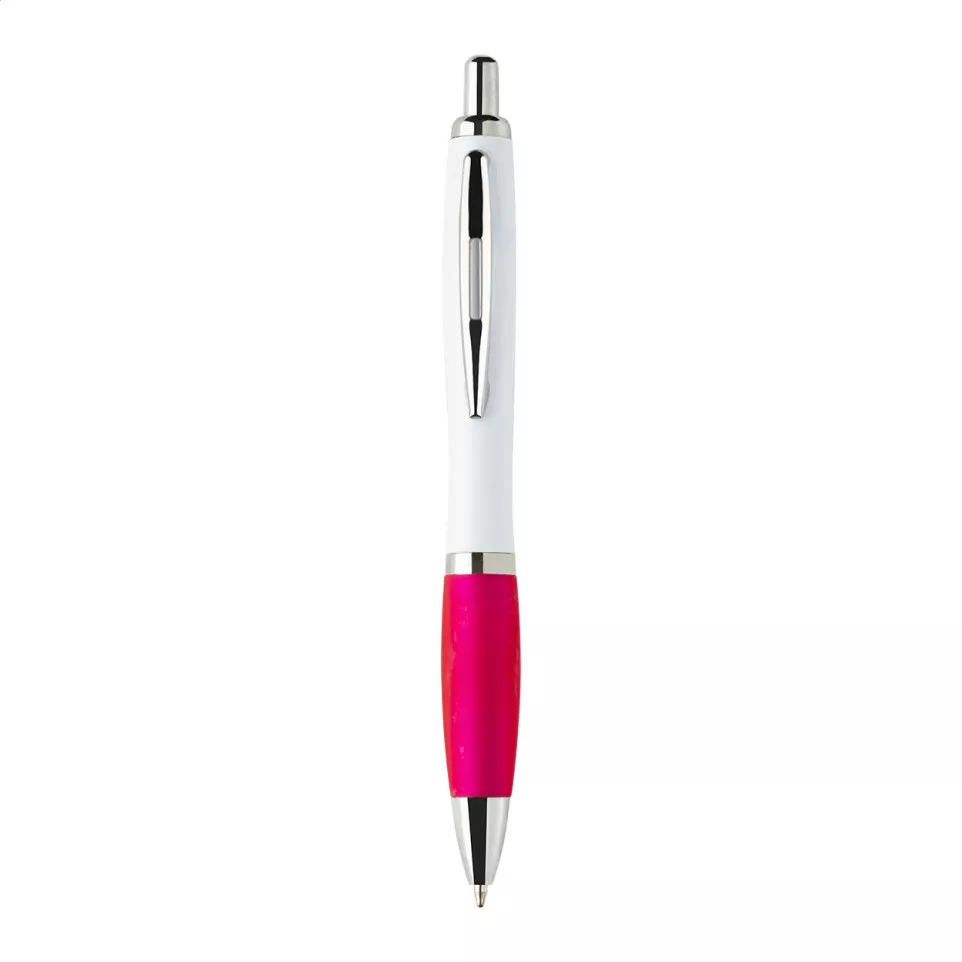 Rewumpy fuchsia blanc Stylo bille RABS 