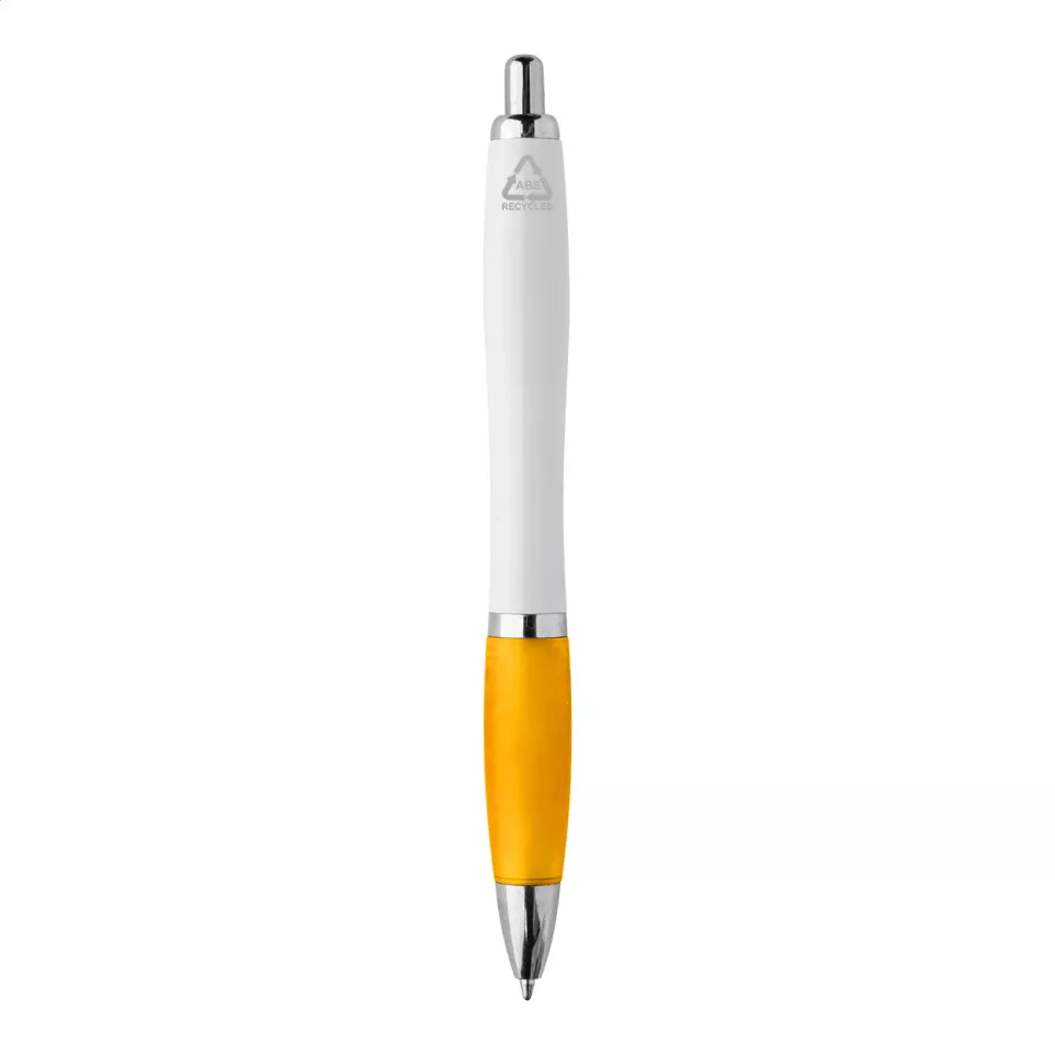 Rewumpy orange white RABS ballpoint pen 