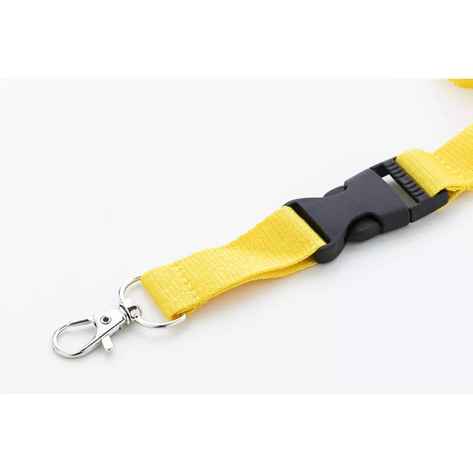 Revent Plus yellow  RPET lanyard 