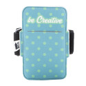 Runfree white  custom mobile armband case 