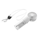 Misty white  rechargeable water spray fan 