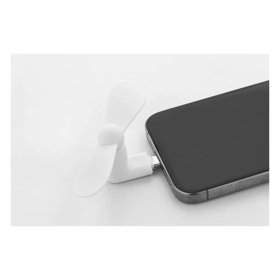 Blobile wit  Smartphone-ventilator 