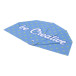 Folbreeze white  custom hand fan 
