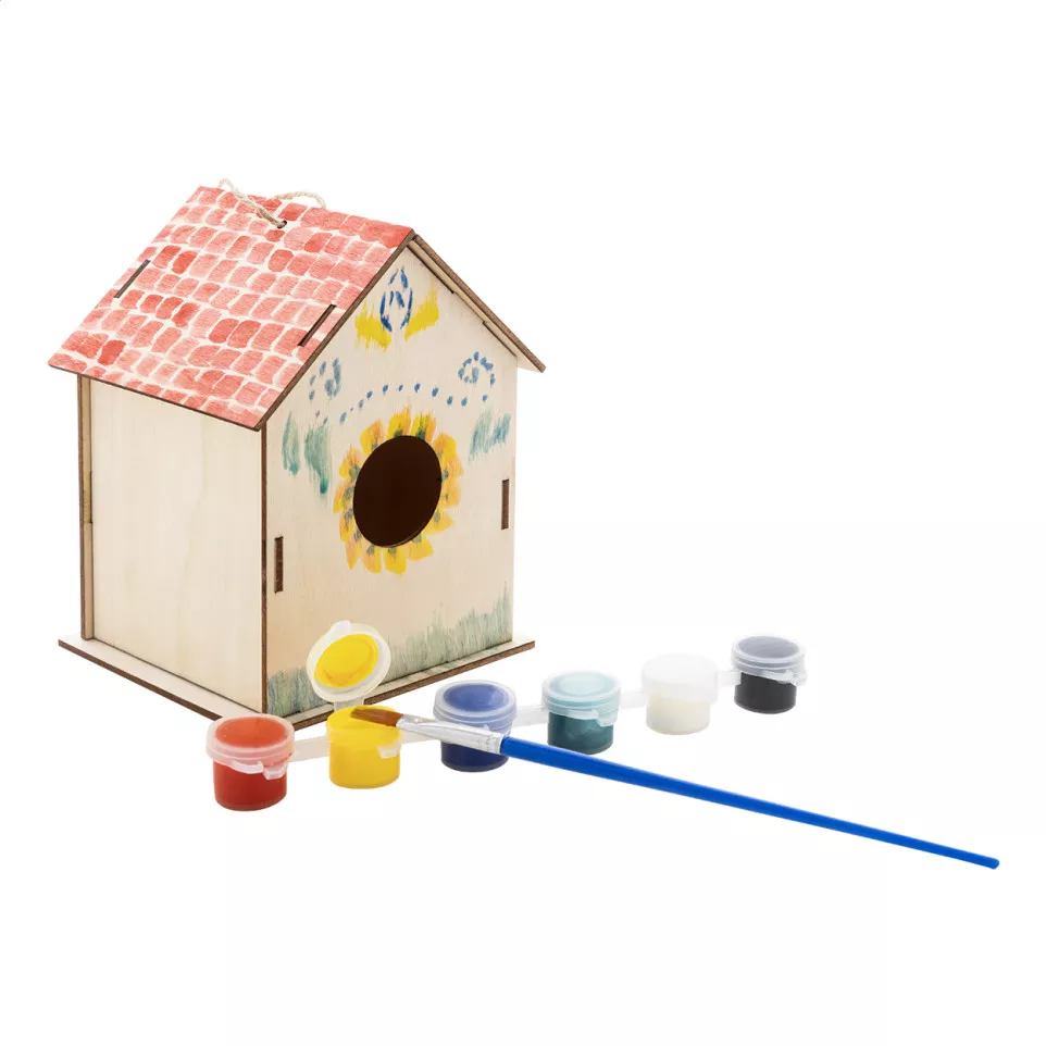 Titmice natural  DIY bird house 